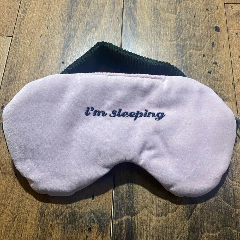 BRAND NEW! “I’m Sleeping” Pink Sleep Mask‎ by 41 WINKS at Nordstrom. Great gift!